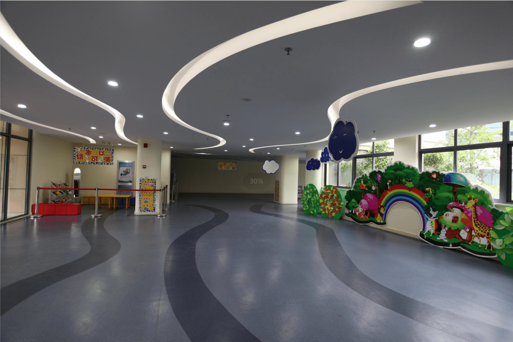 運河之星幼兒園室內(nèi)裝飾工程